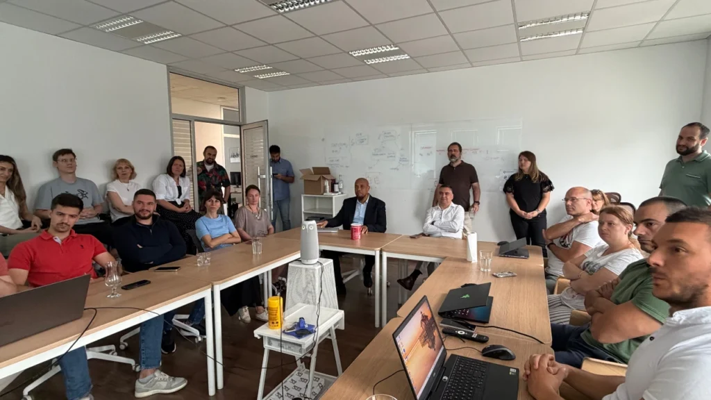 ERS CG visits DTI in Serbia